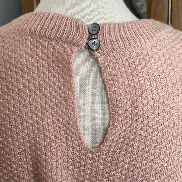 Anthropologie - Callahan Belted Knit Midi Dress - Mauve - Picture 14 of 14